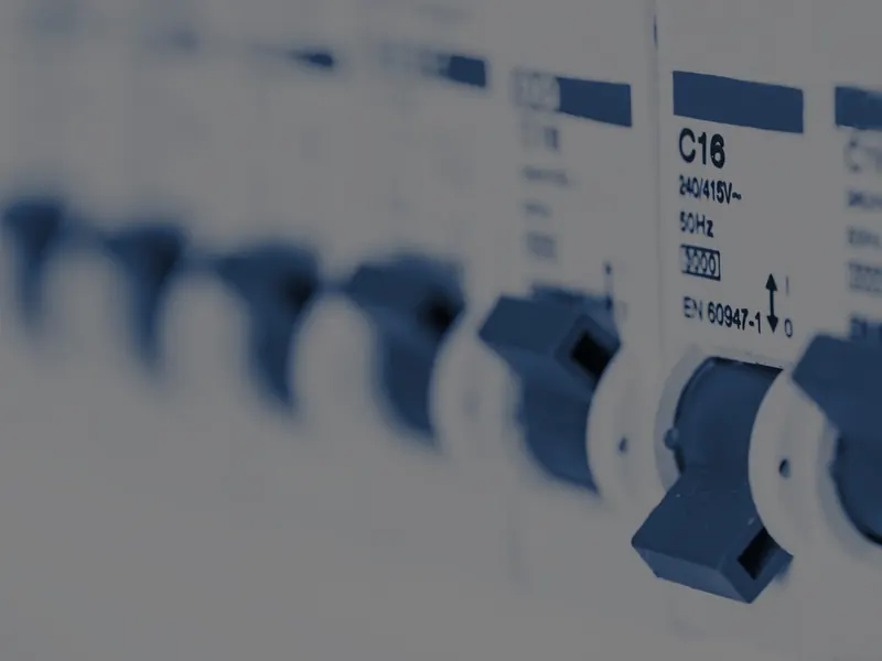 Modern consumer unit with RCBO protection fitted in a Bristol home